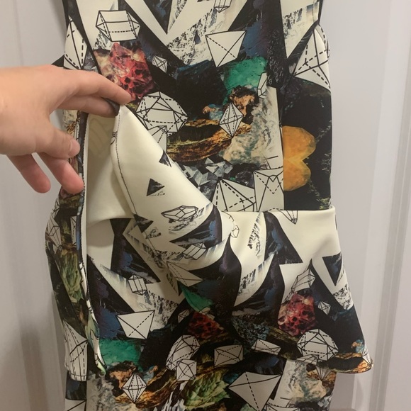 Peplum mini dress, Australian Backstage brand, RARE. - Picture 3 of 5